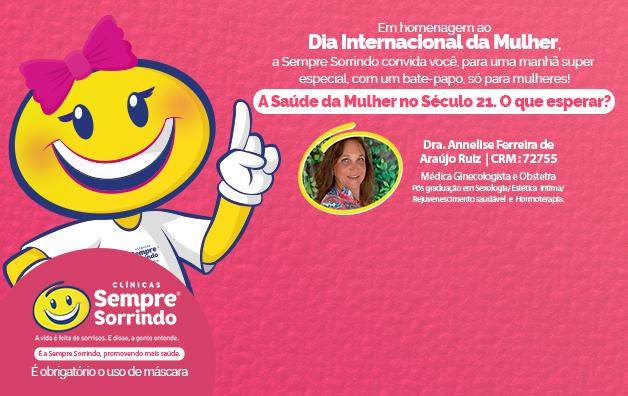 Evento Dia Internacional da Mulher